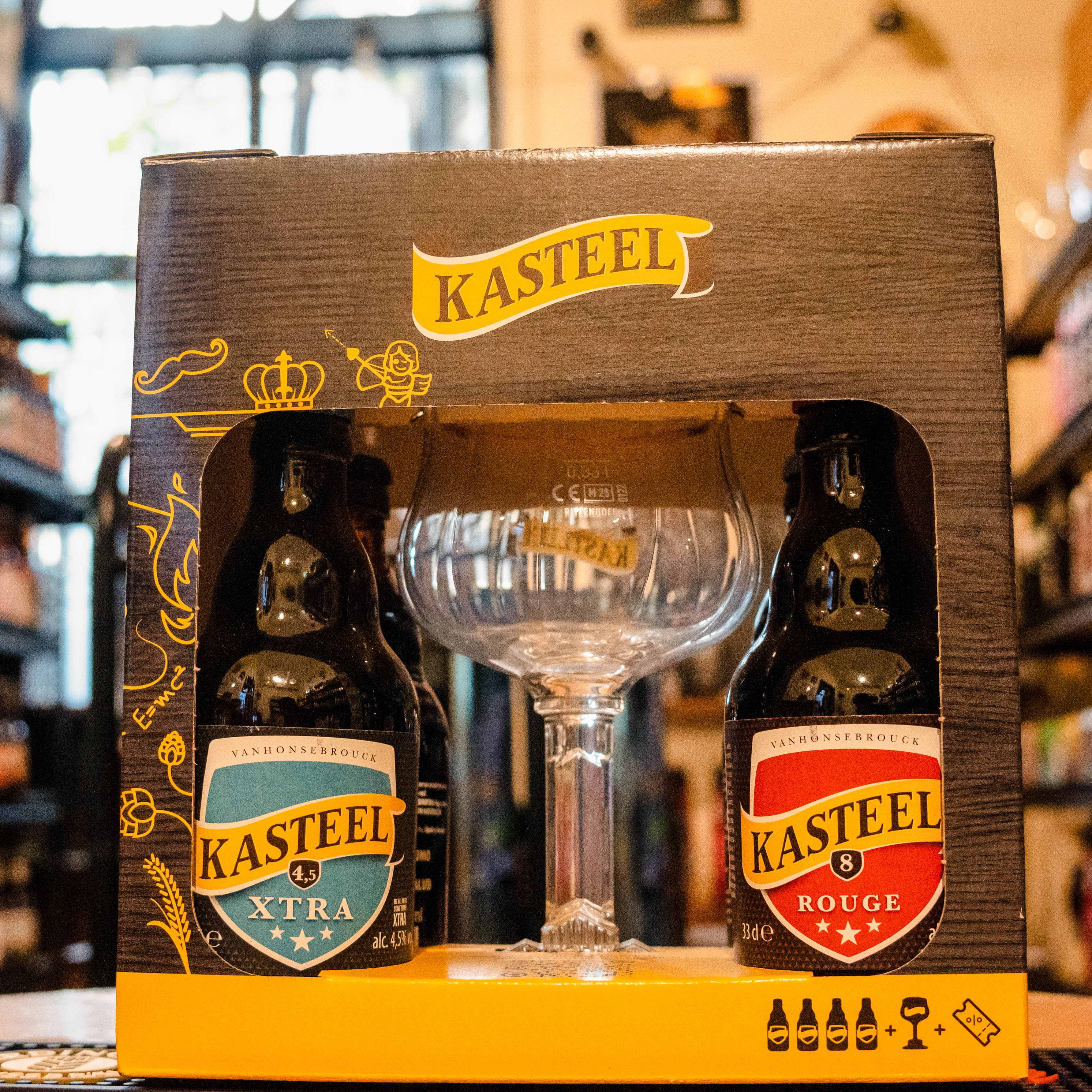 KASTEEL GIFPACK 4 MAS COPA